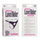 Трусы для страпона с универсальным креплением Universal Love Rider Luxe Harness - California Exotic Novelties - купить с доставкой в Череповце