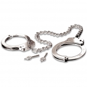 Металлические наручники Metal Leg Cuffs - Pipedream - купить с доставкой в Череповце