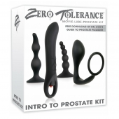 Набор стимуляторов простаты Intro To Prostate Kit - Zero Tolerance - в Череповце купить с доставкой