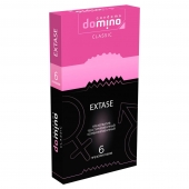 Презервативы с точками и рёбрышками DOMINO Classic Extase - 6 шт. - Domino - купить с доставкой в Череповце