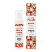 Разогревающее массажное масло Gourmet White Peach Organic с органическими ингредиентами - 50 мл. - Exsens - купить с доставкой в Череповце