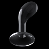 Прозрачный стимулятор простаты Flawless Clear Prostate Plug - 15 см. - Lovetoy - в Череповце купить с доставкой