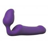 Фиолетовый безремневой страпон Queens L - Adrien Lastic - купить с доставкой в Череповце