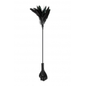 Двусторонний стек-щекоталка Sweet Caress Feather Whip - 58 см. - Sweet Caress - купить с доставкой в Череповце