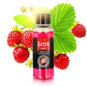 Массажное масло Eros fantasy с ароматом земляники - 50 мл. - Биоритм - купить с доставкой в Череповце