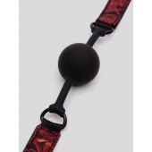 Кляп-шар на двусторонних ремешках Reversible Silicone Ball Gag - Fifty Shades of Grey - купить с доставкой в Череповце