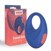 Синее эрекционное кольцо RRRING Casual Date Cock Ring - FeelzToys - в Череповце купить с доставкой