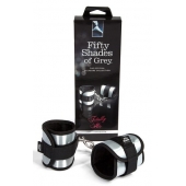 Серо-черные наручники Totally His - Fifty Shades of Grey - купить с доставкой в Череповце