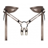 Бронзовый пояс для насадок Desirous Harness - Strap-on-me - купить с доставкой в Череповце