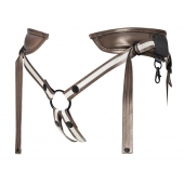 Бронзовый пояс для насадок Desirous Harness - Strap-on-me - купить с доставкой в Череповце