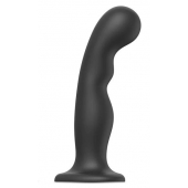 Черная насадка Strap-On-Me Dildo Plug P G size XXL - Strap-on-me - купить с доставкой в Череповце