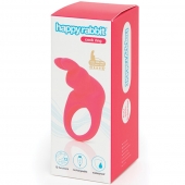 Розовое эрекционное виброкольцо Happy Rabbit Rechargeable Rabbit Cock Ring - Happy Rabbit - в Череповце купить с доставкой