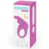 Фиолетовое эрекционное виброкольцо Happy Rabbit Rechargeable Rabbit Cock Ring - Happy Rabbit - в Череповце купить с доставкой