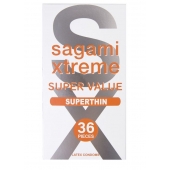 Ультратонкие презервативы Sagami Xtreme Superthin - 36 шт. - Sagami - купить с доставкой в Череповце