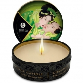 Массажная свеча Exotic Green Tea с ароматом зелёного чая - 30 мл. - Shunga - купить с доставкой в Череповце