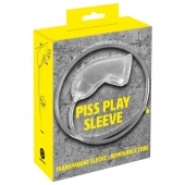 Прозрачная насадка на пенис Piss Play Sleeve для игр с мочеиспусканием - Orion - купить с доставкой в Череповце