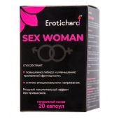 Капсулы для женщин Erotichard sex woman - 20 капсул (0,370 гр.) - Erotic Hard - купить с доставкой в Череповце