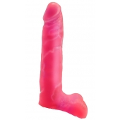 Розовая насадка-фаллос для трусиков Harness - 16,5 см. - LOVETOY (А-Полимер) - купить с доставкой в Череповце