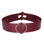 Бордовый ремень Halo Waist Belt - размер L-XL - Shots Media BV - купить с доставкой в Череповце