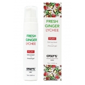 Возбуждающий гель Fresh Ginger Lychee Arousal Gel - 15 мл. - Exsens - купить с доставкой в Череповце