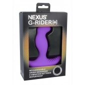 Фиолетовый вибромассажер простаты Nexus G-Rider+ - 12,6 см. - Nexus Range - в Череповце купить с доставкой