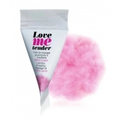Съедобное согревающее массажное масло Love Me Tender Cotton Candy с ароматом сладкой ваты - 10 мл. - Love to Love - купить с доставкой в Череповце