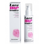 Съедобное согревающее массажное масло Love Me Tender Cotton Candy с ароматом сладкой ваты - 100 мл. - Love to Love - купить с доставкой в Череповце