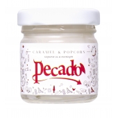 Массажная свеча Caramel   Popcorn - 35 мл. - Pecado - купить с доставкой в Череповце