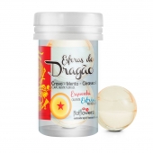 Интимный гель Esferas do Dragao Hot Ball с охлаждающе-разогревающим эффектом (2 шарика по 3 гр.) - HotFlowers - купить с доставкой в Череповце
