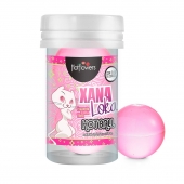 Лубрикант на силиконовой основе с эффектом вибрации Xana Loka Hot Ball (2 шарика по 3 гр.) - HotFlowers - купить с доставкой в Череповце