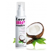 Съедобное согревающее массажное масло Love Me Tender Cocos с ароматом кокоса - 100 мл. - Love to Love - купить с доставкой в Череповце