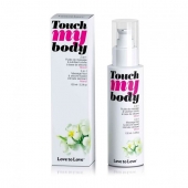Силиконовый лубрикант 2-в-1 Touch My Body с ароматом моной - 100 мл. - Love to Love - купить с доставкой в Череповце