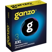 Презервативы увеличенного размера Ganzo XXL - 3 шт. - Ganzo - купить с доставкой в Череповце