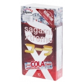 Ароматизированные презервативы Sagami Xtreme COLA - 10 шт. - Sagami - купить с доставкой в Череповце
