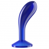 Синяя анальная втулка Flawless Clear Prostate Plug 6.0 - 15 см. - Lovetoy - в Череповце купить с доставкой