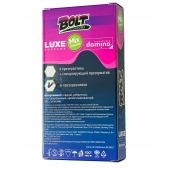 Набор презервативов Bolt Condoms - Luxe - купить с доставкой в Череповце