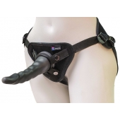Комплект из трусиков Harness и двух насадок - 20,5 и 18 см. - LOVETOY (А-Полимер) - купить с доставкой в Череповце