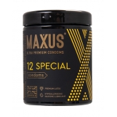 Презервативы с точками и рёбрами MAXUS Special - 12 шт. - Maxus - купить с доставкой в Череповце