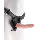 Страпон на виниловых трусиках Strap-on Harness Cock - 17,8 см. - Pipedream - купить с доставкой в Череповце