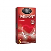 Гладкие презервативы Domino Harmony - 6 шт. - Domino - купить с доставкой в Череповце
