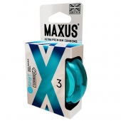 Презервативы Maxus G spot с двойной спиралью - 3 шт. - Maxus - купить с доставкой в Череповце