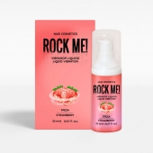 Жидкий вибратор Nuei Rock Me! с ароматом клубники - 20 мл. - Nuei cosmetics - купить с доставкой в Череповце
