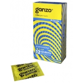 Классические презервативы с обильной смазкой Ganzo Classic - 12 шт. - Ganzo - купить с доставкой в Череповце