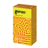 Ароматизированные презервативы Ganzo Juice - 12 шт. - Ganzo - купить с доставкой в Череповце