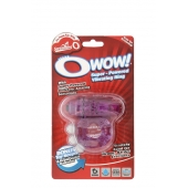Фиолетовое эрекционное виброкольцо OWOW PURPLE - Screaming O - в Череповце купить с доставкой