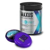 Гладкие презервативы Maxus G spot с двойной спиралью - 15 шт. - Maxus - купить с доставкой в Череповце