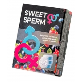 Шипучие таблетки для мужчин Sweet Sperm для изменения вкуса спермы (4 шт. по 0,5 гр.) - Капиталпродукт - купить с доставкой в Череповце