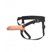 Полый страпон на ремнях 6’’ Hollow Silicone Strap-on - Pipedream - купить с доставкой в Череповце
