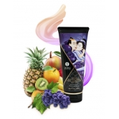 Массажный крем для тела с ароматом экзотических фруктов Exotic fruits - 200 мл. - Shunga - купить с доставкой в Череповце