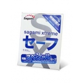 Презерватив Sagami Xtreme Ultrasafe с двойным количеством смазки - 1 шт. - Sagami - купить с доставкой в Череповце